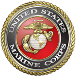 Marine emblem — honoring military service
